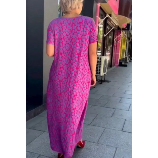 【M-3XL】2024 Modisches Print-Kleid in bergre