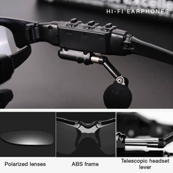 HEISSER ANGEBOT 45% RABATTKabellose Sport-Bluetooth-Polarbrille