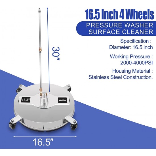 Neuer 4x-Mehrzweck-Hochdruck-Flchenreiniger