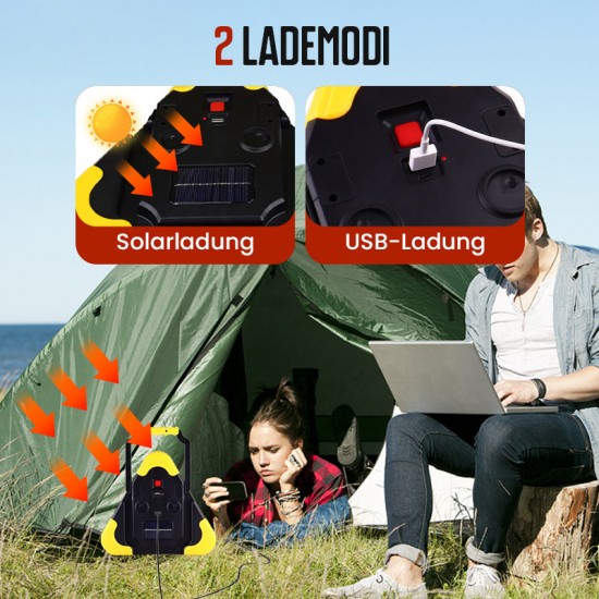 50% Rabatt2-in-1 Solar-Warndreieck-Leuchten für den Notfall