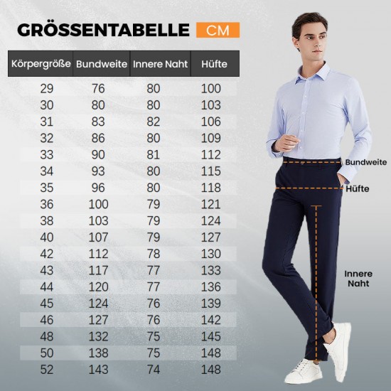 HEIER VERKAUFStilvolle Slim Fit Herren Hosen Stretch