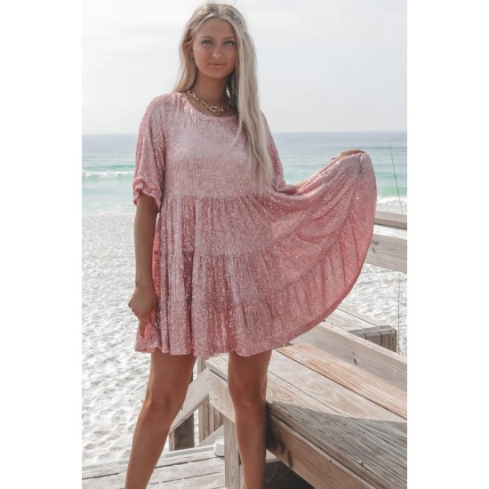 50% Rabatt für begrenzte Zeit2024 neu-Sües Glitzerkleid für Paillettenparty