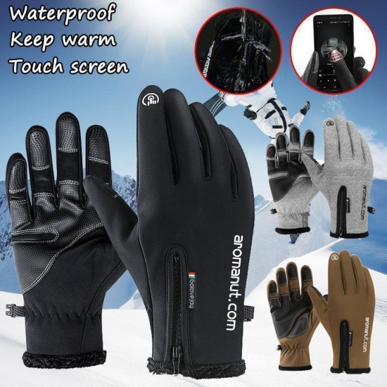 49% Rabatt Unisex Winter Warm Wasserdichte Touchscreen Handschuhe