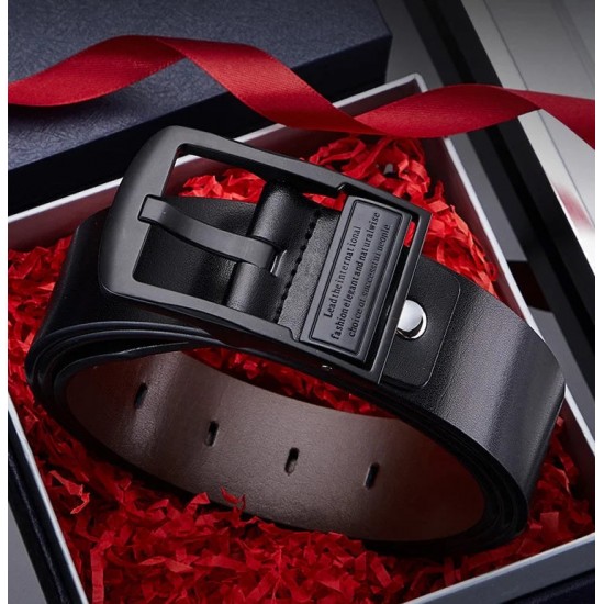 Praktisches Geschenk für ihn Herren Business Ledergürtel