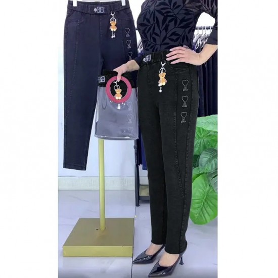 Verstrkte Stretch-Jeans für den Winter