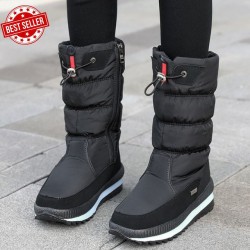 Kostenloser VersandPremium wasserdichte, rutschfeste Kunstfell-Schneestiefel für Damen