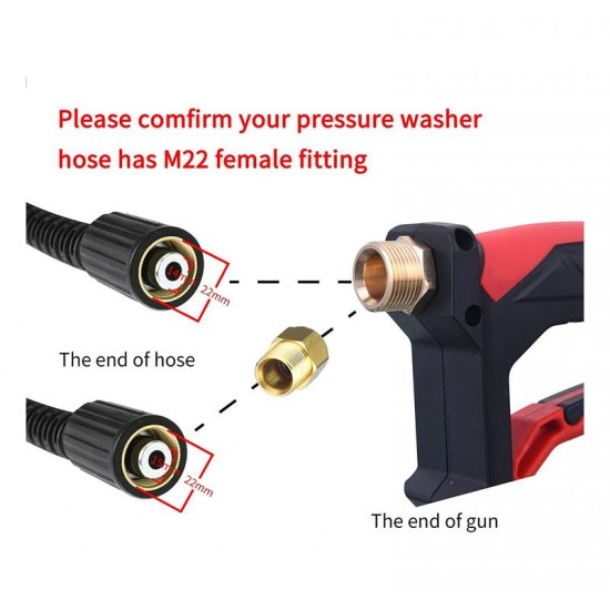 Auto Druckwaschdüse Set