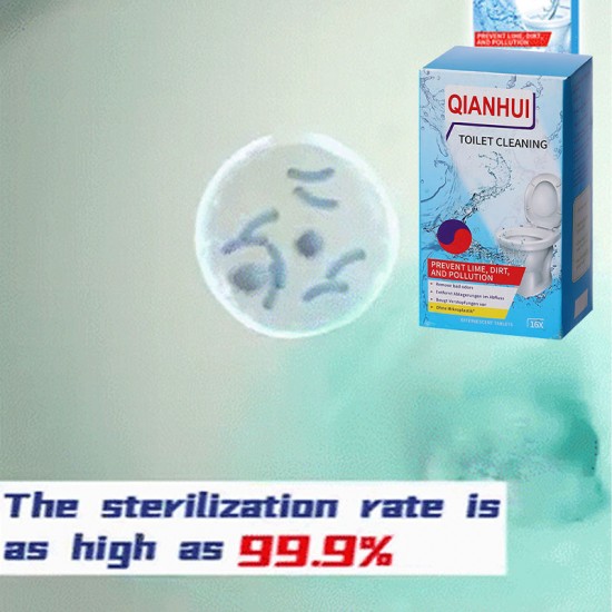  Zeitlich begrenztes Angebot 50%  Toilettenreiniger-Tabletten mit Zitronenduft             Zitronenduft Toilettenschüssel-Reinigertabletten