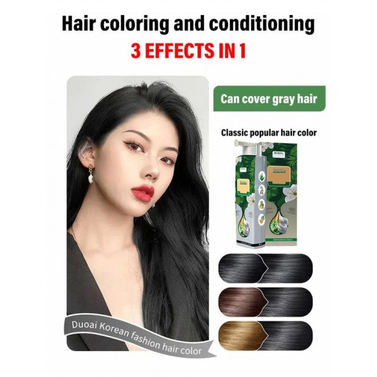 Weihnachtsangebot-49% RABATTReine Pflanzenextrakte für graues Haar Schaumhaarfrbemittel