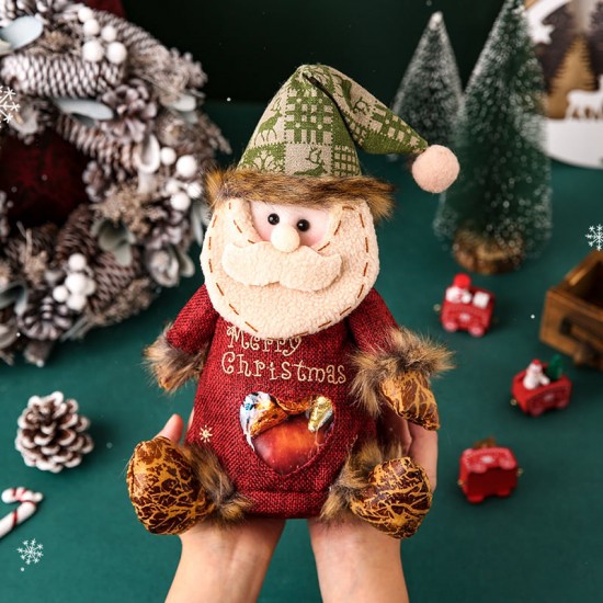 Ideales GeschenkWeihnachtspuppen-Taschen