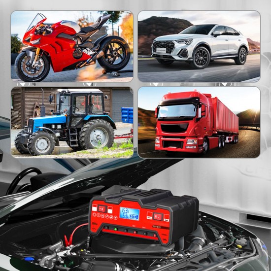 Heier Ausverkauf 50% OFFIntelligentes Impulsreparatur-Batterieladegert für Kraftfahrzeuge