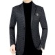 Slim-Fit Casual Anzugjacke für Herren