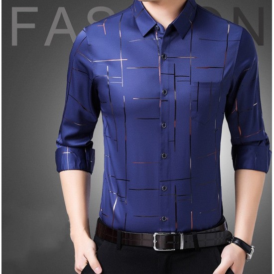 Neujahrsverkauf 40% RabattDünnes, bügelfreies Hemd für Herren