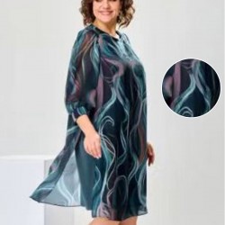 Begrenzter Verkauf 50 % RABATTModisches, atmungsaktives, lockeres Kleid für Damen