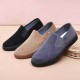 Herren Slip-On Atmungsaktive Schuhe mit weicher Sohle