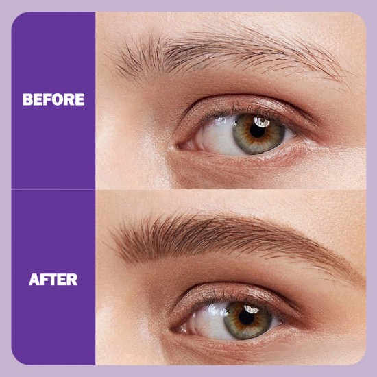 Super dick Abgewinkelter Pinsel & Dip Flüssiger Augenbrauenstift