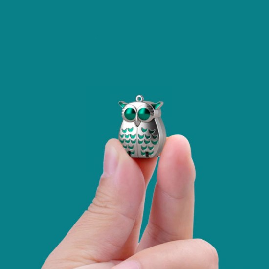 Mini faltbarer Edelstahl Eulen Nagelknipser