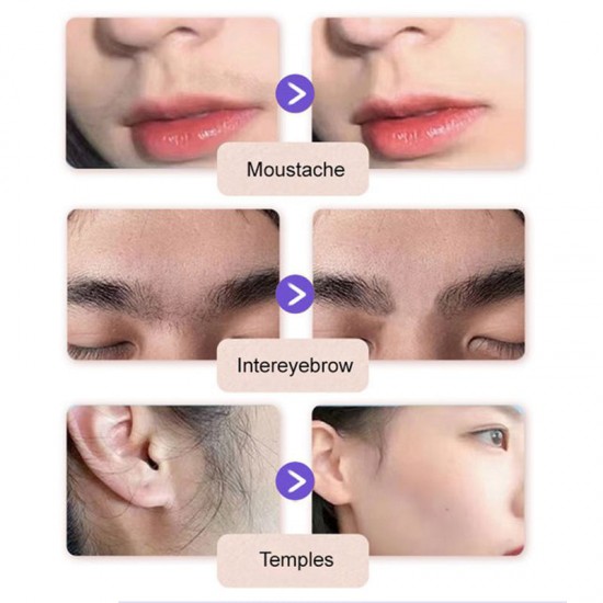 Sanfte & schmerzfreie Creme zur Haarentfernung im Gesicht