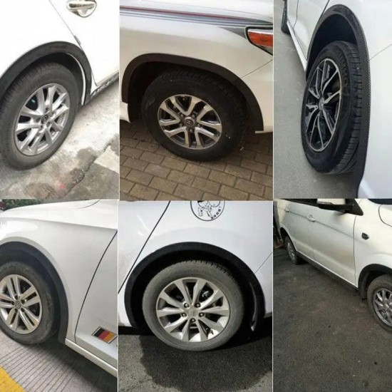 Universelle Kotflügelverbreiterungen aus Gummi für Autos