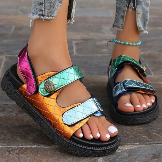 Women's Plus Size Walking Footbed Sandals