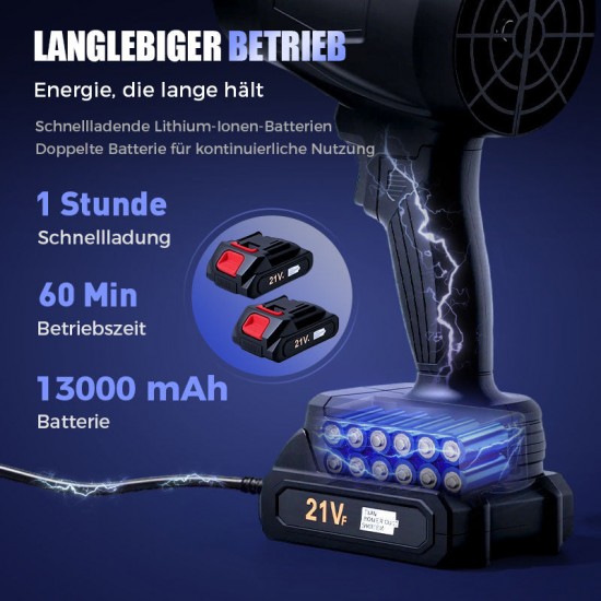 Auto Elektrel Schneegeblse Handheld -Lüfter（50% Rabatt für eine begrenzte Zeit!）