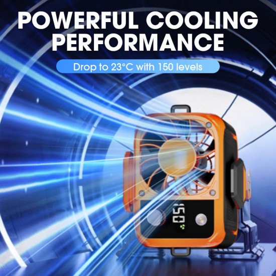 Outdoor-Hüftventilator zum Umhngen 