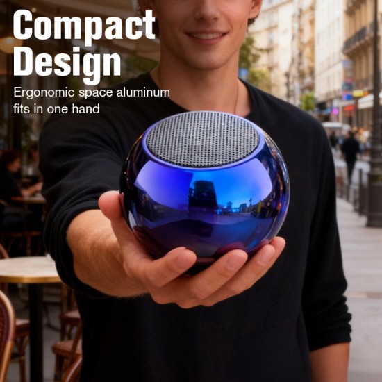 Solange der Vorrat reicht 40 % Rabatt!Kompakter HiFi Bluetooth Lautsprecher 