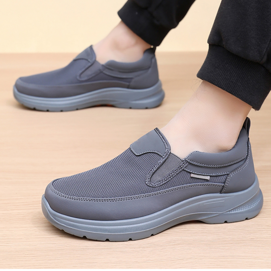  60% RABATT JETZT!  Herren Orthopdische Atmungsaktive Slipper-Sneakers - Fugewlbe Unterstützung mit Memory-Schaum Einlegesohlen für Ganzgigen Komfort ♂